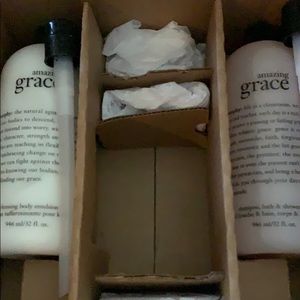 NEW Philosophy amazing grace duo shower gel lotion